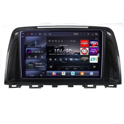 Navigatie Mazda 6 2013-2017 Edotec Kit-223 8 core QLED 2K 12+256GB 360 Android Waze USB Navigatie Internet Youtube Radio