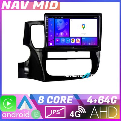 Navigatie Mitsubishi Outlander 2014 KIT 1230 EDOTEC-LITE Android Ecran 720P Octa Core 4 64 Carplay