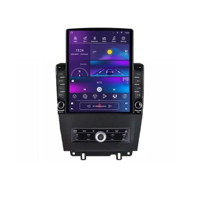 Navigatie Ford Mustang 2009-2014 ecran tip TESLA 9.7" cu Android Radio Bluetooth Internet GPS WIFI 2+32 DSP Quad Core