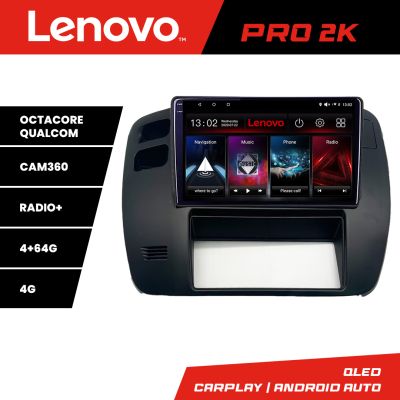 Navigatie Nissan Patrol 2000-2005 Lenovo Qled 2K Octa Core 4+64 360 DSP carplay android auto radio gps internet kit-patrol-old+PRO-2K-9-4+64