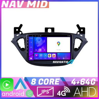 Navigatie Opel Corsa 2013 2016 KIT corsa EDOTEC-LITE Android Ecran 720P Octa Core 4 64 Carplay