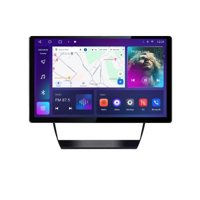 Navigatie dedicata Audi A6 Quad Core N-102 Edonav ecran 13" 2K 4+32 Android Waze USB Navigatie 4G 360 Toslink Youtube Radio KI