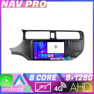Navigatie Kia Rio 2011 2013 KIT 204 EDOTEC-LITE Android Ecran 720P Octa Core 8 128 Carplay v1