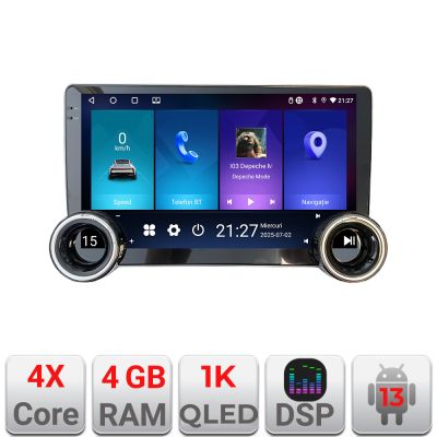 Navigatie Audi Q5 2008-2016 NON-MMI Kit-Q5 Edotec  4+64 10.5 inch Incell 1K android Wifi 5Ghz gps internet