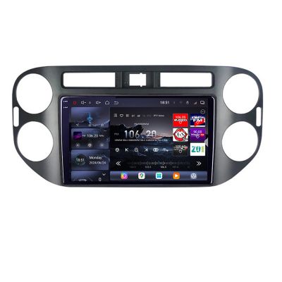 Navigatie VW Tiguan si Golf Plus 2012-2016 Android radio gps internet 8 core QLED 2K 12+256GB 360 Edotec