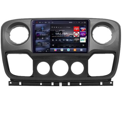 Navigatie Opel Movano, Renault Master 2010-2021 Android radio gps internet 8 core QLED 2K 12+256GB 360GB  Edotec V1