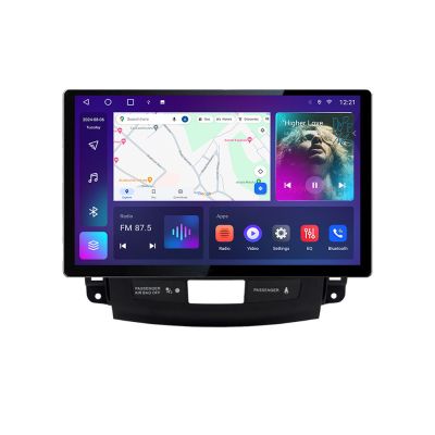 Navigatie dedicata Mitsubishi Outlander 2010 N-056 Edonav ecran 13" 2K 4+32 Android Waze USB Navigatie 4G 360 Toslink Youtube