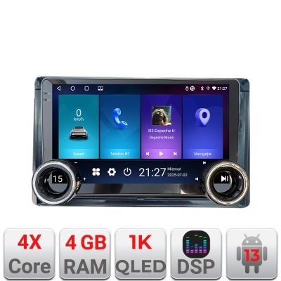 Navigatie Toyota 2DIN Kit-TY2DIN Edotec  4+64 10.5 inch Incell 1K android Wifi 5Ghz gps internet