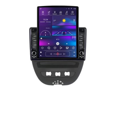 Navigatie Citroen C1 Peugeot 107 Toyota Aygo 2005-2014 Android radio gps internet quad core 2+32 ecran vertical 9.7" KIT-C1+EDT-E708 v2