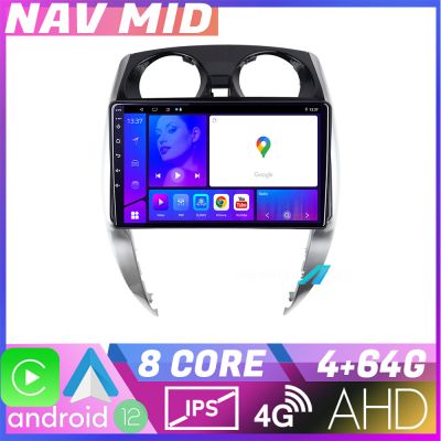 Navigatie Nisan Note 2012 2019 EDOTEC-LITE Android Ecran 720P Octa Core 4 64 Carplay
