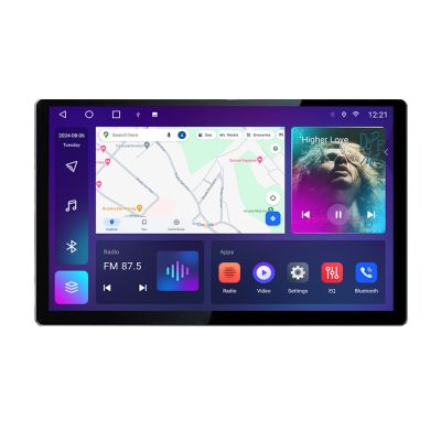 Navigatie dedicata Jeep Grand Cherokee 2014-2019 N-JGG Edonav ecran 13" 2K 4+32 Android Waze USB Navigatie 4G 360 Toslink Yout