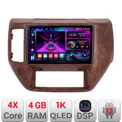 Navigatie Nissan Patrol 2005-2011 Android radio gps internet 4+64 InCell Display 1KGB 4-Core Kit-patrol+EDT-E209-RK