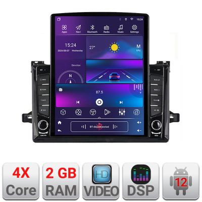 Navigatie Toyota Urbancruiser 2009-2014 Quad Core ecran tip TESLA 9.7" cu Android Radio Bluetooth Internet GPS WIFI 2+32 DSP
