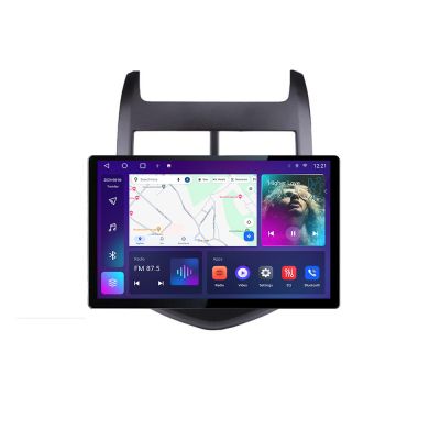 Navigatie dedicata Chevrolet Aveo 2010-2013 N-AVEO10 Edonav ecran 13" 2K 4+32 Android Waze USB Navigatie 4G 360 Toslink Youtub