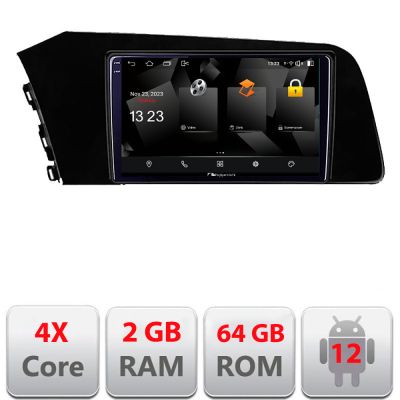 Navigatie Hyundai Elantra 2021- 5230-elantra2021 Android Ecran 720P Quad Core 2+64 carplay android auto