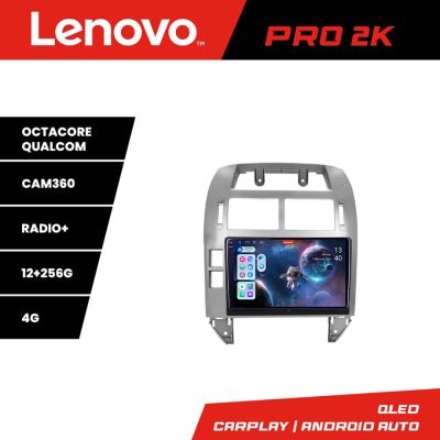 Navigatie VW Polo 2004-2011 Android radio gps internet 8 core QLED 2K 12+256 360 Lenovo