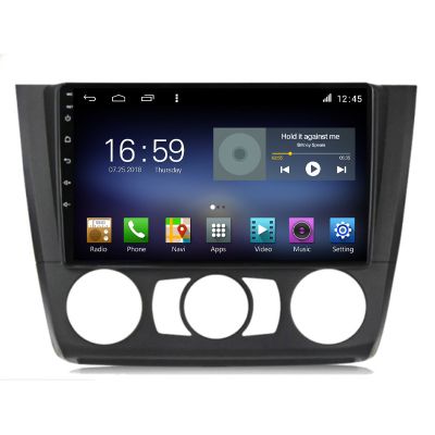 Navigatie BMW Seria 1 E87 2007-2011 clima manuala F-bmw117-manual Octa Core cu Android Radio Bluetooth Internet GPS WI