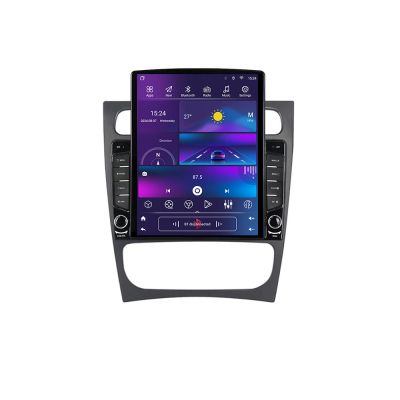 Navigatie Mercedes C W203 2001-2007 ecran tip TESLA 9.7" cu Android Radio Bluetooth Internet GPS WIFI 4+32GB DSP