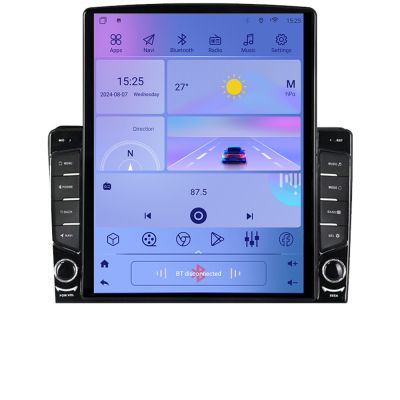 Navigatie Eclipse Cross 2019- H-eclipse ecran tip TESLA 9.7" cu Android Radio Bluetooth Internet GPS WIFI 4+32GB DSP 4