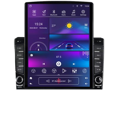 Navigatie Eclipse Cross 2019- H-eclipse ecran tip TESLA 9.7" cu Android Radio Bluetooth Internet GPS WIFI 4+32GB DSP 4