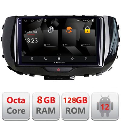 Navigatie Kia Soul 2020- 5960Pro-soul Android Octa Core Qualcomm 2K Qled 8+128 DTS DSP 360 4G Optical