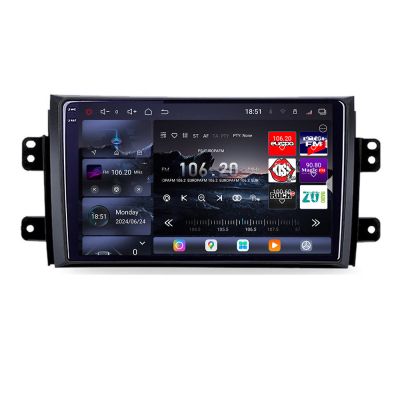 Navigatie Suzuki SX4 2006-2013 Edotec Kit-124 8 core QLED 2K 12+256GB 360 Android Waze USB Navigatie Internet Youtube Radio