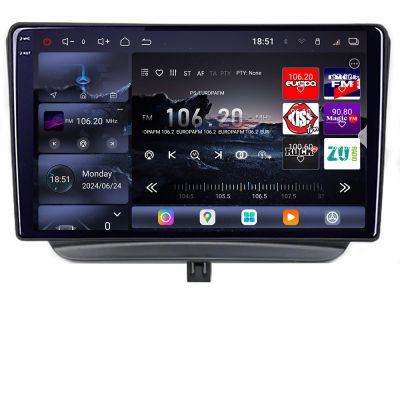 Navigatie Ford Turneo Courier Transit Courier 2014-2021 Qled 2K Octa Core 12+256GB LTE 4G DSP Wifi 5Ghz android auto carplay radio gps internet kit-turneo+EDT-E809-2K