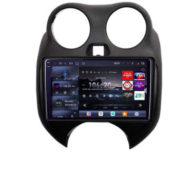 Navigatie Nissan Micra 2010-2014 Android radio gps internet 8 core QLED 2K 12+256GB 360 Edotec