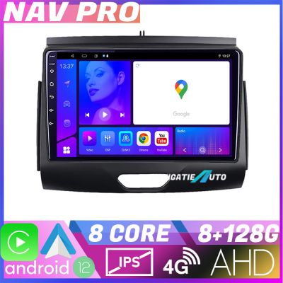 Navigatie Ford Ranger 2015 cu cd EDOTEC-LITE Android Ecran 720P Octa Core 8 128 Carplay