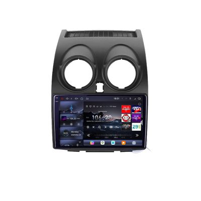 Navigatie Nissan Qashqai 2007-2013 Edotec Kit-499 8 core QLED 2K 12+256GB 360 Android Waze USB Navigatie Internet Youtube Radio