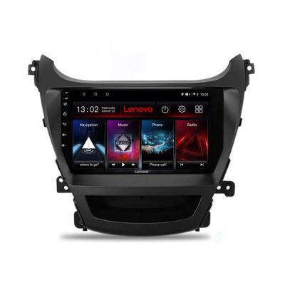 Navigatie Hyundai Elantra 2013-2015 Lenovo Kit-359 8 core QLED 2K 4+64 360 Android Waze USB Navigatie Internet Youtube Radio