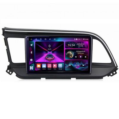 Navigatie Hyundai Elantra 2018- A-1581  4+64 InCell Display 1K Android Waze USB Navigatie Internet Youtube Radio