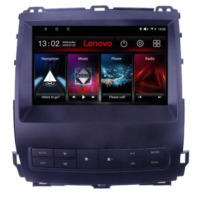 Navigatie Toyota Prado J120 2002-2009 Lenovo Kit- j120 8 core QLED 2K 4+64 360 Android Waze USB Navigatie Internet Youtube Radio v1