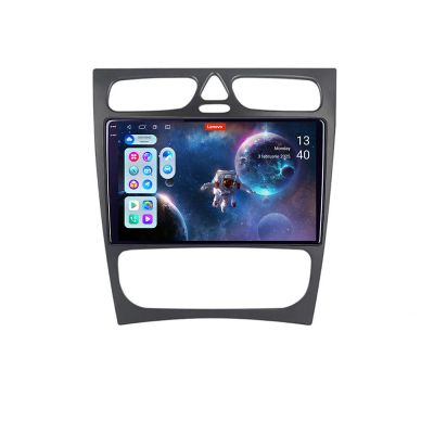 Navigatie Mercedes C W203 2000-2004 Lenovo Kit-clk 8 core QLED 2K 12+256 360 Android Waze USB Navigatie Internet Youtube Radio
