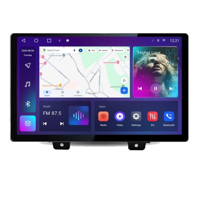 Navigatie dedicata Jeep Wrangler 2018- N-WRANGLER Edonav ecran 13" 2K 4+32 Android Waze USB Navigatie 4G 360 Toslink Youtube R