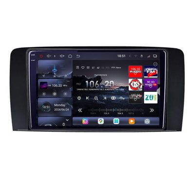 Navigatie Mercedes Clasa R 2005-2012 Edotec Kit-215 8 core QLED 2K 12+256GB 360 Android Waze USB Navigatie Internet Youtube Radio