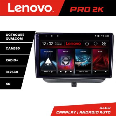 Navigatie Ford Turneo Courier Transit Courier 2014-2021 Lenovo Qled 2K Octa Core 8+256 360 DSP carplay android auto radio gps internet kit-turneo+PRO-2K-9-8+256