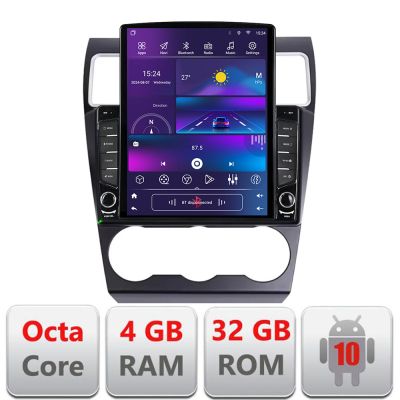 Navigatie Subaru Forester XV dedicata Ouad core 4+32 ecran vertical 9.7" DSP 360 FHD AHD Android radio gps internet  kit-062-2019+EDT-E709