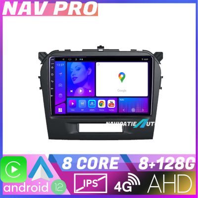 Navigatie Suzuki Grand Vitara 2016 KIT 2265 EDOTEC-LITE Android Ecran 720P Octa Core 8 128 Carplay