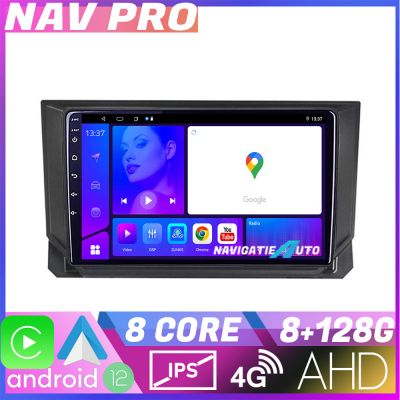 Navigatie Seat Ibiza 2017 KIT IBZ EDOTEC-LITE Android Ecran 720P Octa Core 8 128 Carplay