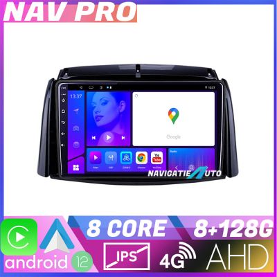 Navigatie Renault Koleos 2009 2016 KIT KOLEOS EDOTEC-LITE Android Ecran 720P Octa Core 8 128 Carplay