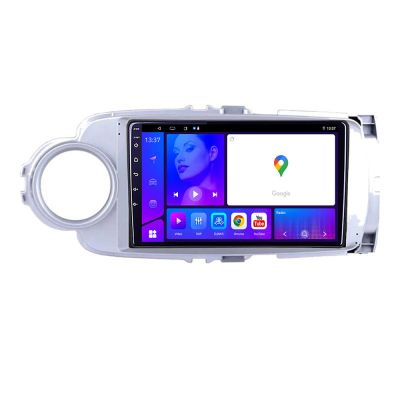 Navigatie Toyota Yaris 2010 2018 KIT YARIS10 EDOTEC-LITE Android Ecran 720P Octa Core 4 64 Carplay