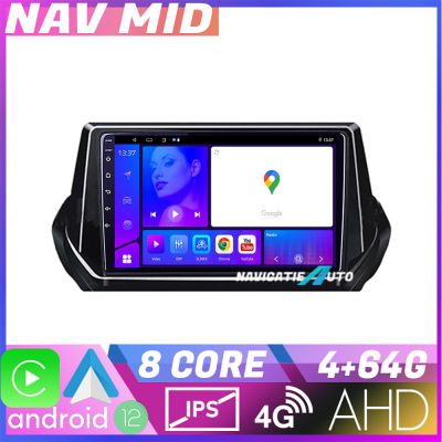Navigatie Peugeot 2008 2020 EDOTEC-LITE Android radio gps internet Octa core 4 64 Carplay