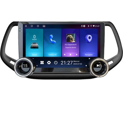 Navigatie JEEP COMPASS 2017 Manual Kit-732 Edotec  4+64 10.5 inch Incell 1K android Wifi 5Ghz gps internet
