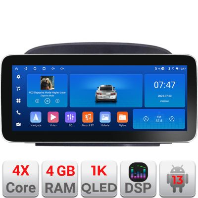 Navigatie Mercedes SL W230 2004-2011 K-W230 Edotec 4+64 12.3 inch Incell 1K android Wifi 5Ghz gps internet