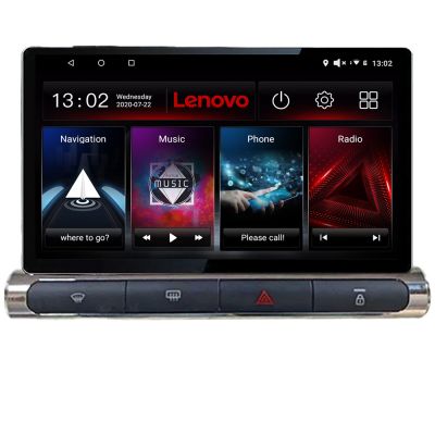 Navigatie Citroen C3 2017-2024 ecran color de fabrica Lenovo QLED 1K 4+64 WIFI 5Ghz carplay android auto Android Kit-+EDT-LITE-D4-9-4+64