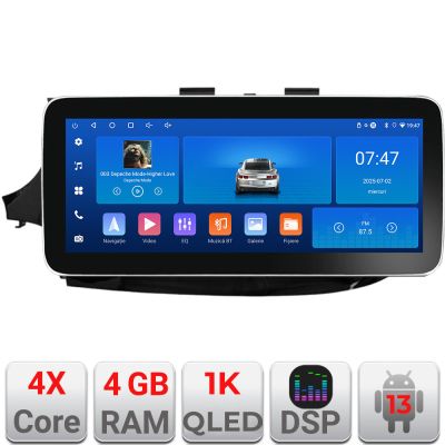 Navigatie Opel Mokka 2016- K-MOKKA2 Edotec 4+64 12.3 inch Incell 1K android Wifi 5Ghz gps internet  Co v1