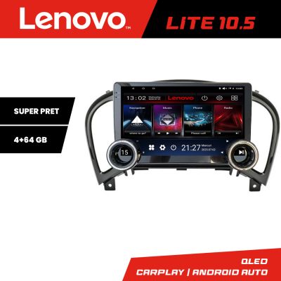 Navigatie Nissan Juke 2010-2015 Kit-JUKE Lenovo  8 core 4+64 10.5 inch Incell 1K android Wifi 5Ghz gps internet