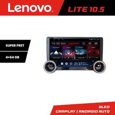 Navigatie CHRYSLER Jeep Manual Kit-202 Lenovo  8 core 4+64 10.5 inch Incell 1K android Wifi 5Ghz gps internet  C