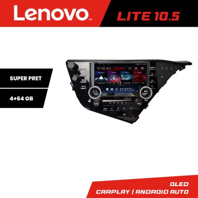 Navigatie Toyota Camry 2017-2021 Lenovo  8 core 4+64 10.5 inch Incell 1K android Wifi 5Ghz gps internet  Kit-camry-2018